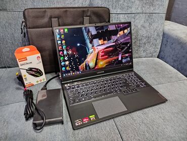 Ноутбуки: Ноутбук, Lenovo, 16 ГБ ОЗУ, AMD Ryzen 5, 15.6 ", Б/у, Для работы, учебы, память NVMe SSD