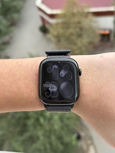 Smart saatlar: İşlənmiş, Smart saat, Apple, Sensor ekran, rəng - Qara — 1