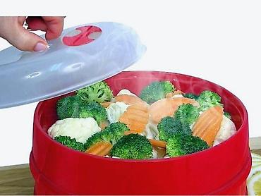 складная пароварка: Пароварка многоуровневая Tupperware — удобная система для бережного — 6