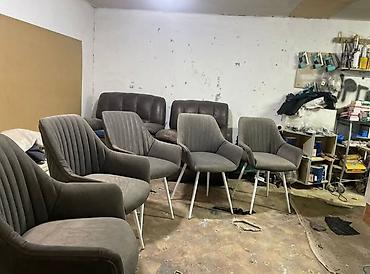 Ремонт, реставрация мебели: Жумшак эмеректерди жанылоо ондоо материалдарын алмаштыруу ичиндеги — 8