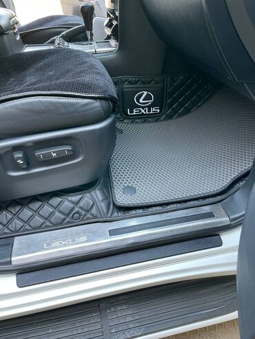 Полики: 5D Экокожа Полики Для салона Lexus, цвет - Черный, Новый, Самовывоз, Бесплатная доставка, Платная доставка — 2