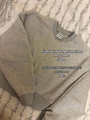Svitşot, Bershka, M, rəng - Boz