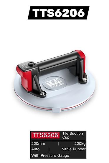 вакумы: Вакуумная присоска для плитки TTS6206 - Диаметр: 220 мм - — 1