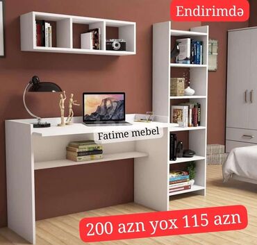 Masa və oturacaq dəstləri: Kompüter masası, Yeni, Açılmayan, Laminat, Dördbucaq masa