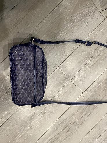 Классические сумки: Сумка через плечо Goyard в компактном прямоугольном формате. Модель — 1