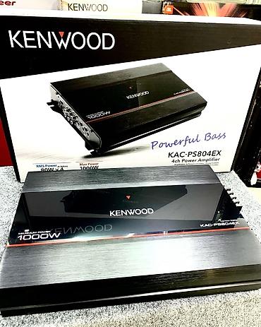 9800: Оригинальный усилитель Kenwood KAC-PS804EX Тип усилителя — 5