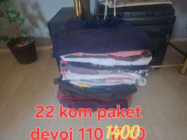 Paketi dečije odeće: Paket: Farmerke, Helanke, Košulje, Unisex — 5