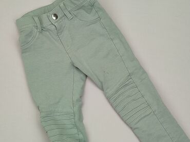 koronkowe spodnie: Material trousers, KappAhl, 3-4 years, 104, condition - Good