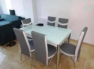 Setovi stolova i stolica: AKCIJAAA STO I 6 STOLICA 300EUR Roba iz uvoza. Atraktivni dezeni — 11