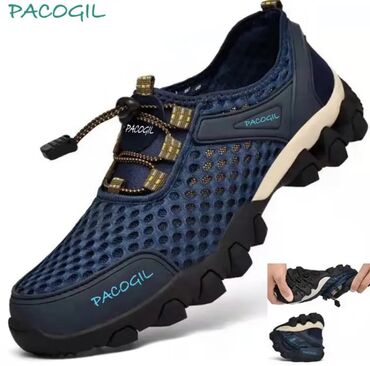 Кроссовки и спортивная обувь: Аквашузы или пляжные кроссовки новые! Цвет: темно синий Размер: 40
