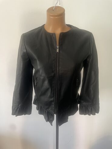 zara sako sa sljokicama: Zara, M (EU 38), Leather