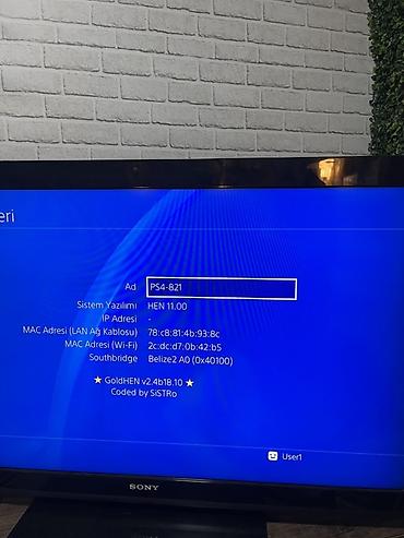 ps pultu: 11.00 proşifkalı Ps 4 Slim 1 orginal pult. 1 tb yaddaşı var istəyə — 5
