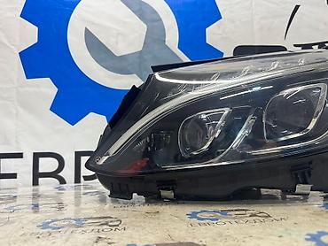 Передние фары: Передняя левая фара Mercedes-Benz 2019 г., Новый, Оригинал, Германия — 6