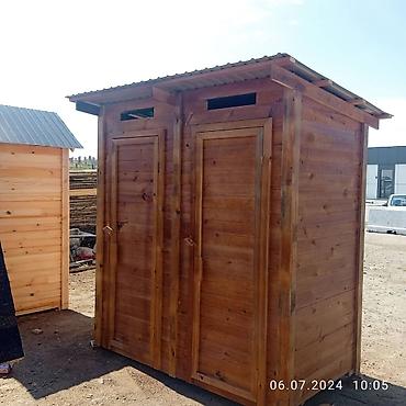 Уличный туалет: Туалеты деревянные любые размеры в наличии и на заказуличный туалет — 11