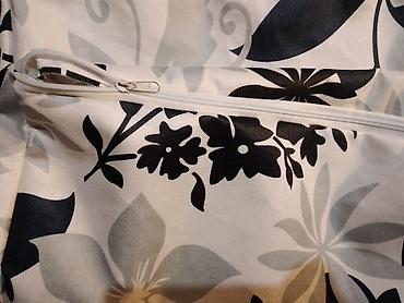 Jastuci: Navlaka za jastuke sa floralnim printom - Materijal: glatka tkanina — 1