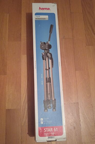 tripodlar: Ştativ. Hama Star 61 Tripod (153–3D) - Model: Hama Star 61, 153–3D -