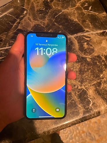 IPhone X, 64 GB, Space Gray, Face ID lalafo.az -da IPhone X, 64 GB, Space Gray, Face ID