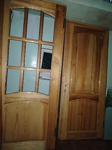 Taxta otaq qapıları 2 ədəd, Qiymət 1ədəd üçün nəzərdə tutulub -