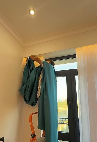 Мелкосрочные работы: Установка карнизов любого типа. Также вешаем шторы и тюли — 4