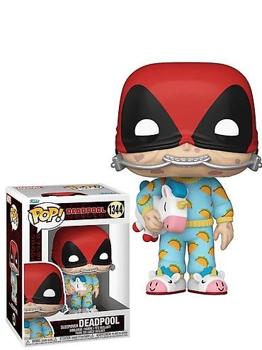 лалафанфан уточка: Фигурка Funko Pop! Marvel — Sleepover Deadpool (#1344) - Серия — 1