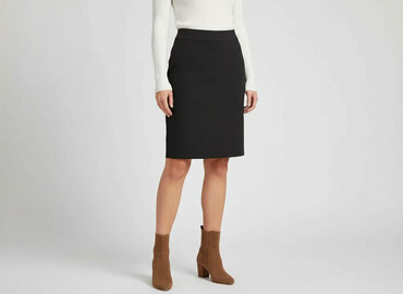 plisowane spódnice welurowa: Adagio, Women`s skirt, size M