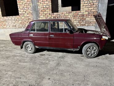ваз 2106 с газом: Автомобиль марки ВАЗ классической модели в бордовом цвете. Имеет кузов