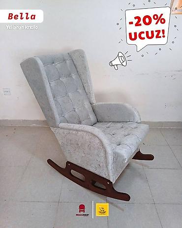 Kreslolar: Yeni, Kreslo-kaçalka, Parça, Kredit var, Şəhərdaxili pulsuz çatdırılma — 2