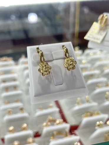 Серьги: Серьги, Проба 585, Без вставки, Женские, Новый — 4