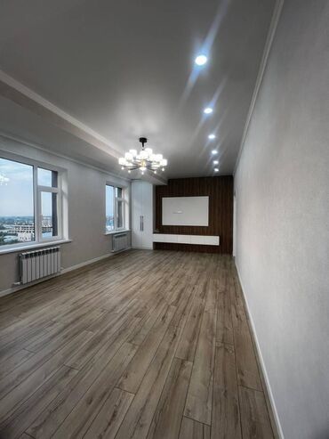купить квартиру в строящемся доме: 2 бөлмө, 77 кв. м, Элитка, 11 кабат, Дизайнердик ремонт