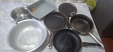 Кухонные наборы: Набор кухонных форм и бутылок/термокружек сковородка разные — 26