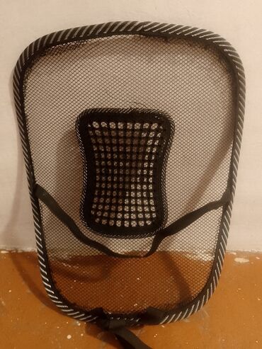 Bintlər, sarğılar: Mesh bel dəstəyi – oturacaq üçün - Material: nəfəsalan torlu parça