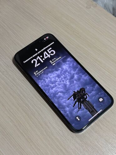 Apple iPhone: IPhone 14, Б/у, 256 ГБ, Midnight, Чехол, 78 % — 2