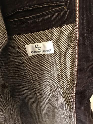 Jakne za prelazni period: Original Carieri & Carieri sako jakna M 100% cotton Braon boja — 7