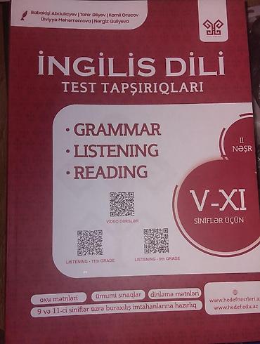 ingilis dili test toplusu article: Məhsul: “İngilis Dili – Test Tapşırıqları” (II nəşr) Təsvir: - V–XI — 1