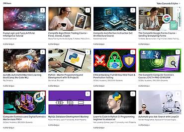 komputer ustası: Udemy Kursları Hesabı (200+ kurs) Salam🖐 kurslarin hamsını — 6