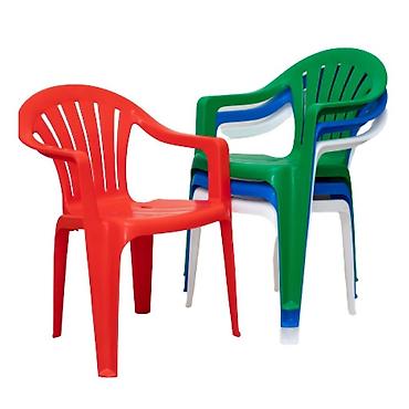 Пластиковые столы: Пластиковый стол, Новый, Круглый, цвет - Синий — 6