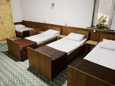 Отели и хостелы: Хостел берилет. Трудовая 24. Баардык шарты менен: кровать, төшөк — 2