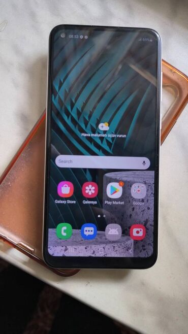 samsung s6 qiymeti 2019: Samsung Galaxy A11, 32 GB, rəng - Ağ, Sensor, Barmaq izi, İki sim kartlı