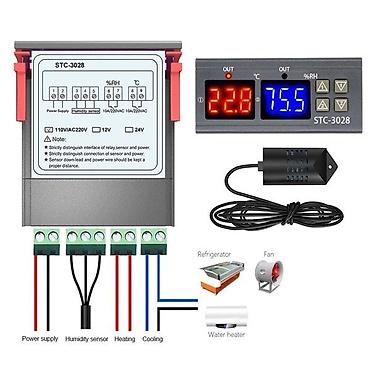 Səs avadanlığı: STC-3028 Rütubət və Temperatur Kontrolleri termostat inqibator - İki — 1