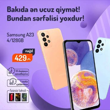 samsung a23 128gb qiymeti: Samsung Galaxy A23 | 128 GB | rəng - Qara | Zəmanət, Kredit