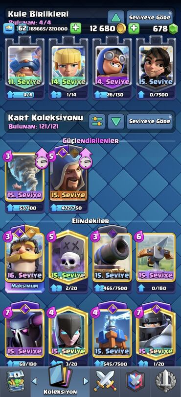 Digər: Clash Royale oyun hesabı Şəkillərdə demək olar hər şey göstərilib — 4