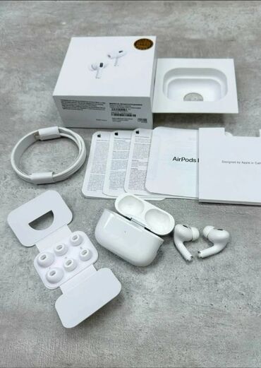 айрпод про: Вакуумные, Apple, Новый, Беспроводные (Bluetooth), Классические