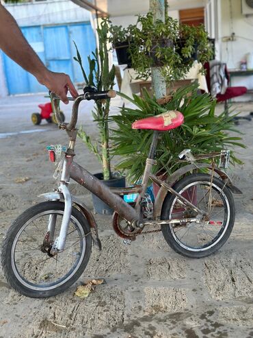 velosıped satısı: İşlənmiş İki təkərli Uşaq velosipedi 14", Ünvandan götürmə, Ödənişli çatdırılma