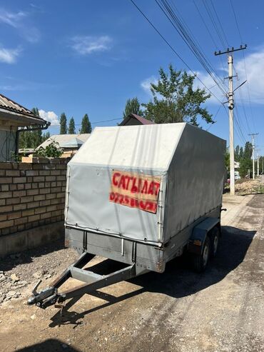 авто присеп: Саранский прицеп сатылат узуну 3.5 метр эни 1.5 бийиктиги 1.7. баасы