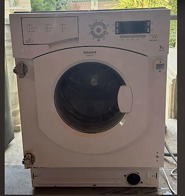 pc ana plata: Paltaryuyan maşın Hotpoint Ariston, 7 kq, İşlənmiş, Avtomat, Qurutmasız — 1