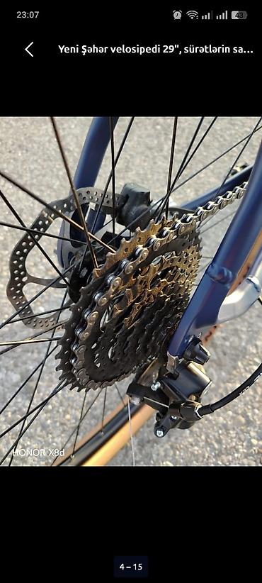 velosipet 29: Stark stalker çox əla velosipeddir 8 pilləli Shimano essa ötürücü rama — 4