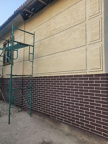 Фасадные работы: Услуги нанесения жидкого травертина и декоративных фасадных покрытий — 6