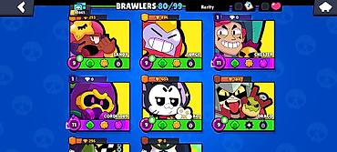İT, komputerlər, əlaqə: Brawl Stars oyun hesabı Xüsusiyyətlər: - Kupa: 30,865 (ən yüksək — 15