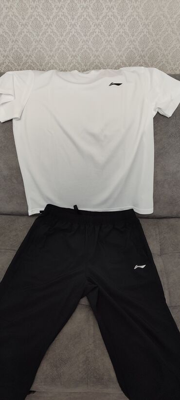 спортивные костюмы мужские брендовые: Спортивный костюм L (EU 40), XL (EU 42), 3XL (EU 46), цвет - Белый