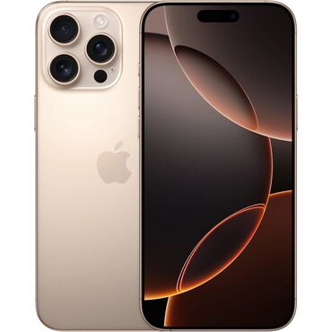 Apple iPhone: IPhone 16 Pro Max, 256 GB, Simsiz şarj, Face ID